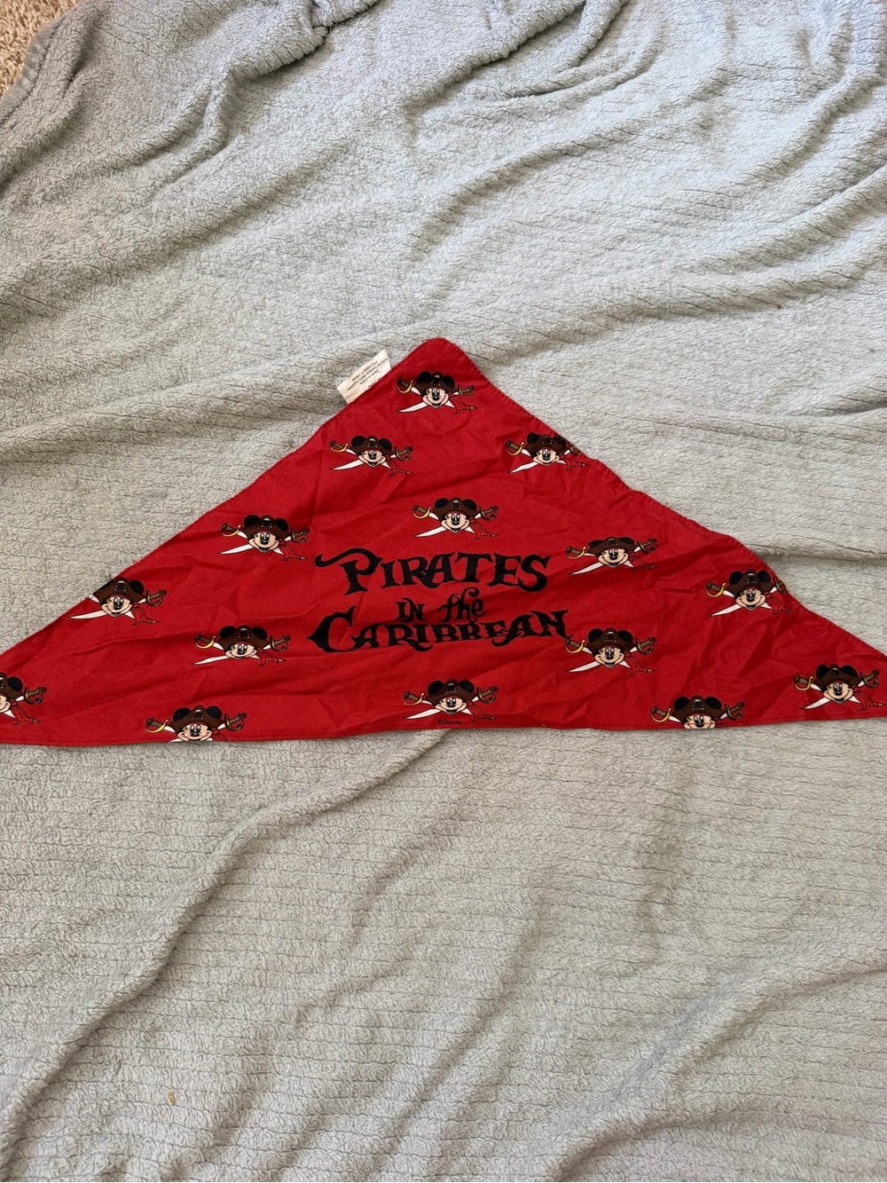 Disney Red 'Pirates of the Caribbean' Kids Bandana